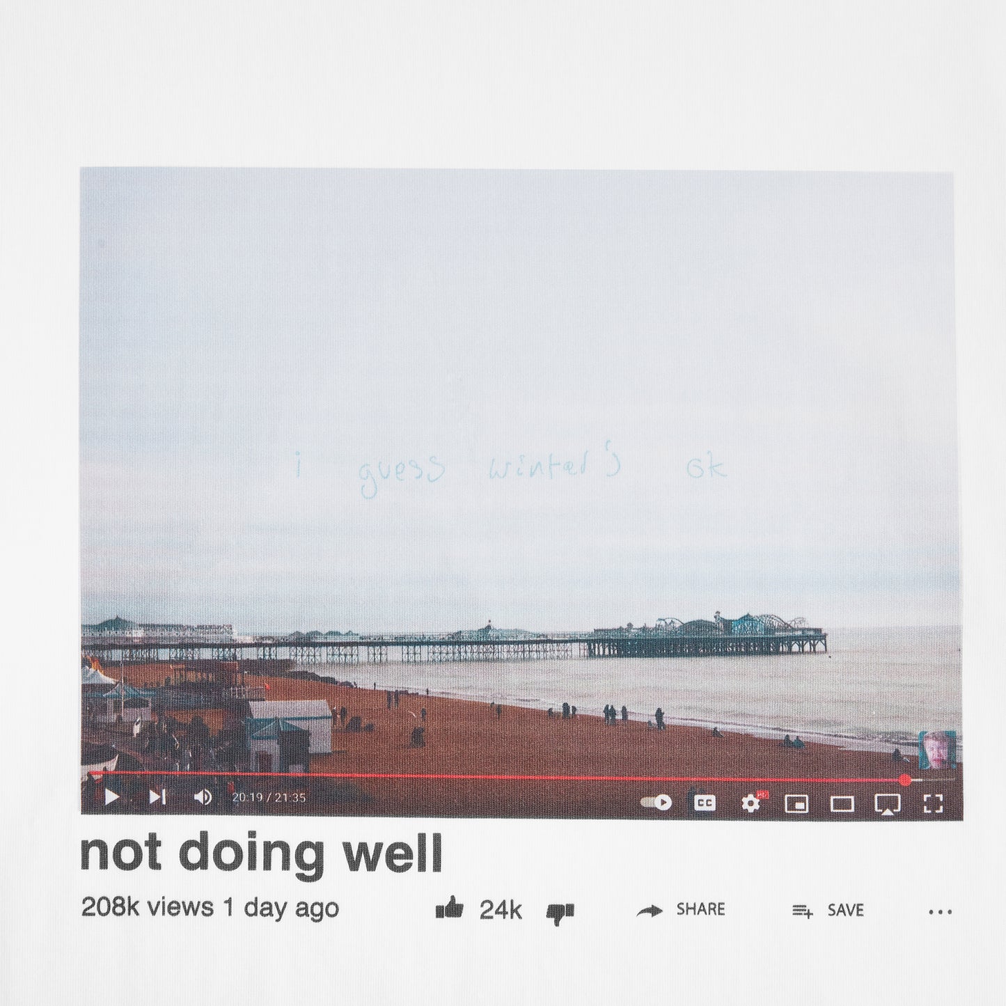 Not Doing Well Long Sleeve Tee