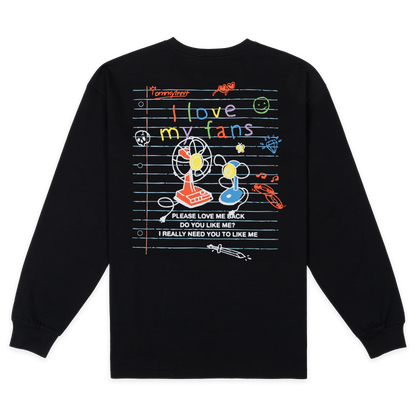 I Love My Fans Long Sleeve Tee
